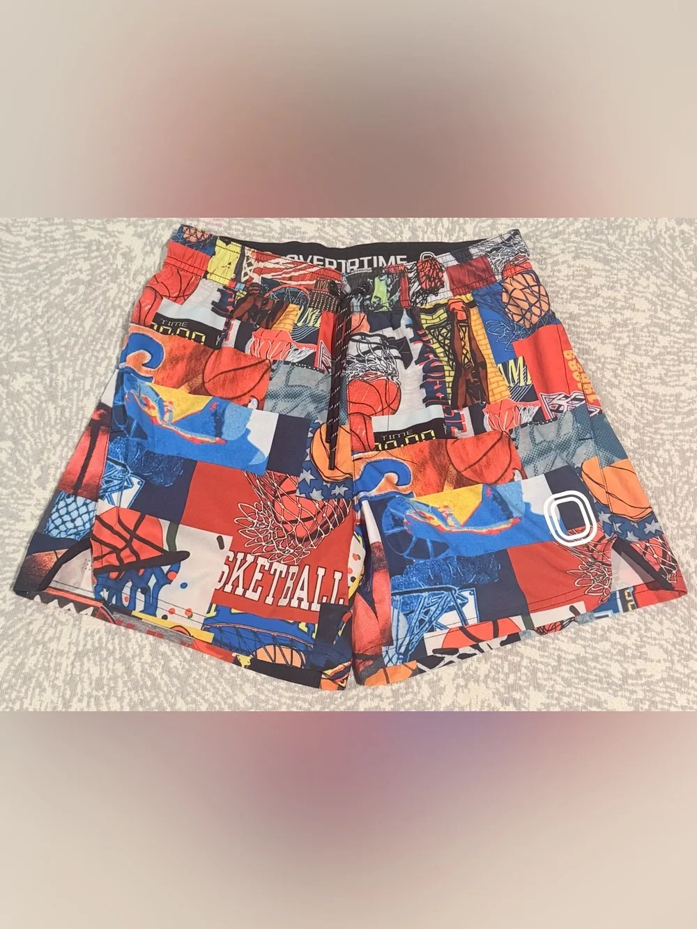 Overtime /// Kids Melo Vintage Performance Shorts - Size XL - Picture 2 of 6